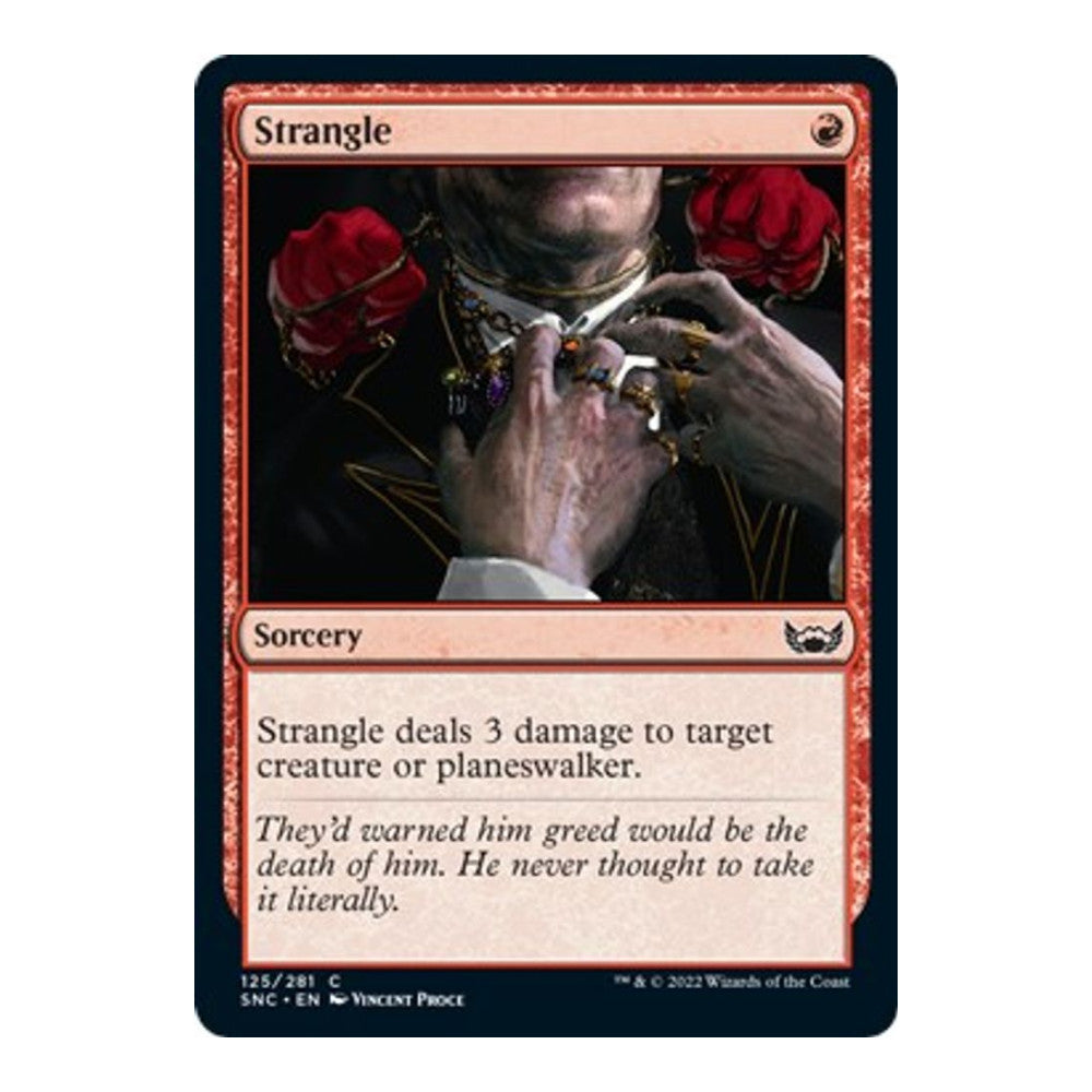 Strangle - Streets of New Capenna () - Near Mint -