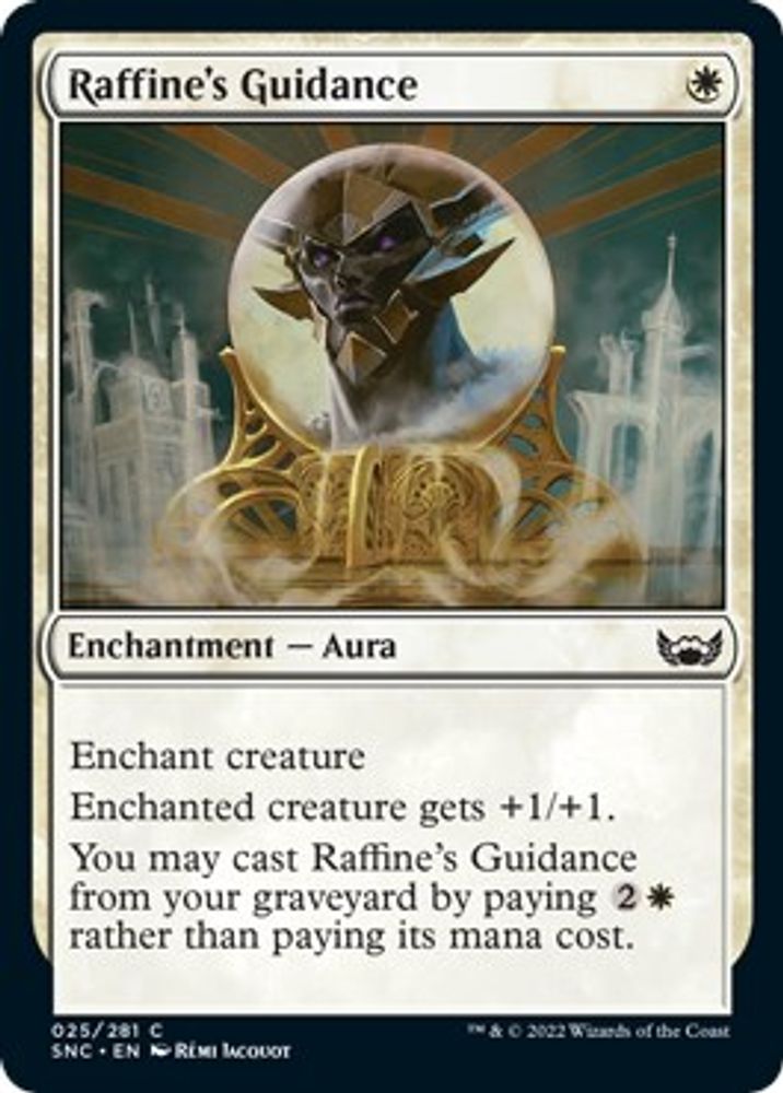 2022 Magic: The Gathering: Streets of New Capenna (SNC) - Raffines Guidance (#25, Common) (, Near Mint)