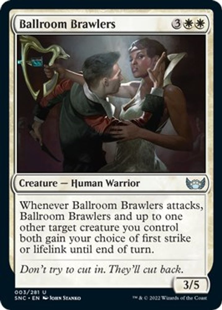 2022 Magic: The Gathering: Streets of New Capenna (SNC) - Ballroom Brawlers (#3, Uncommon) (, Near Mint)