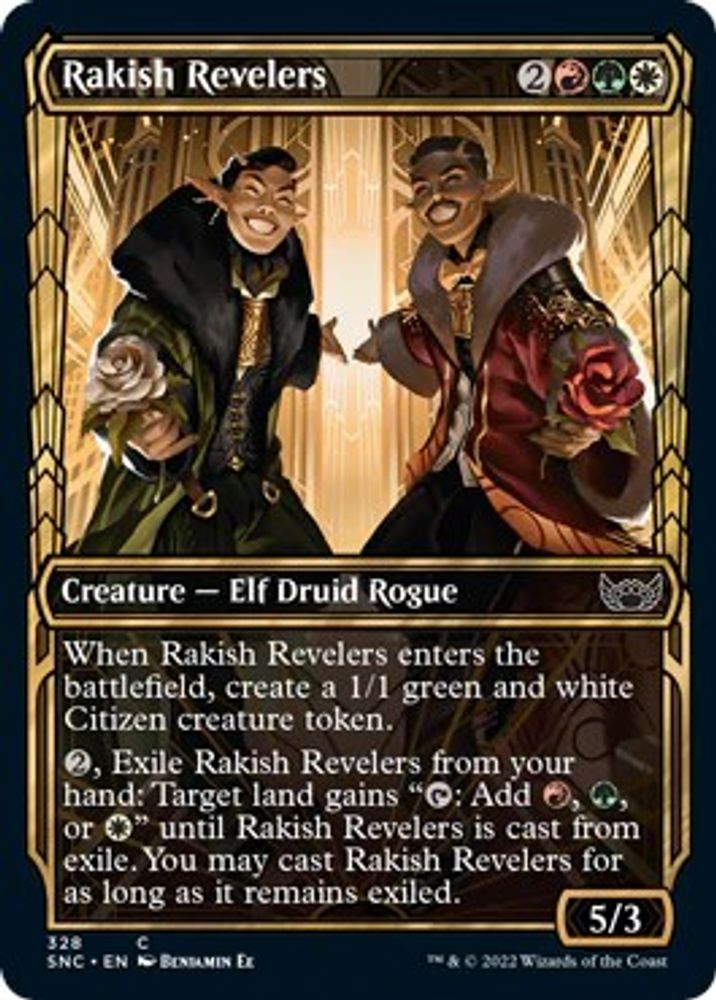 2022 Magic: The Gathering: Streets of New Capenna (SNC) - Rakish Revelers Showcase (#328, Common)