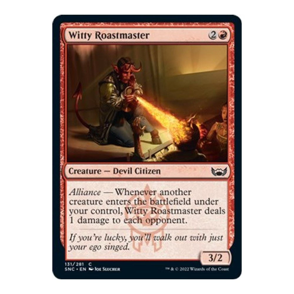 Witty Roastmaster - Streets of New Capenna () - Near Mint -