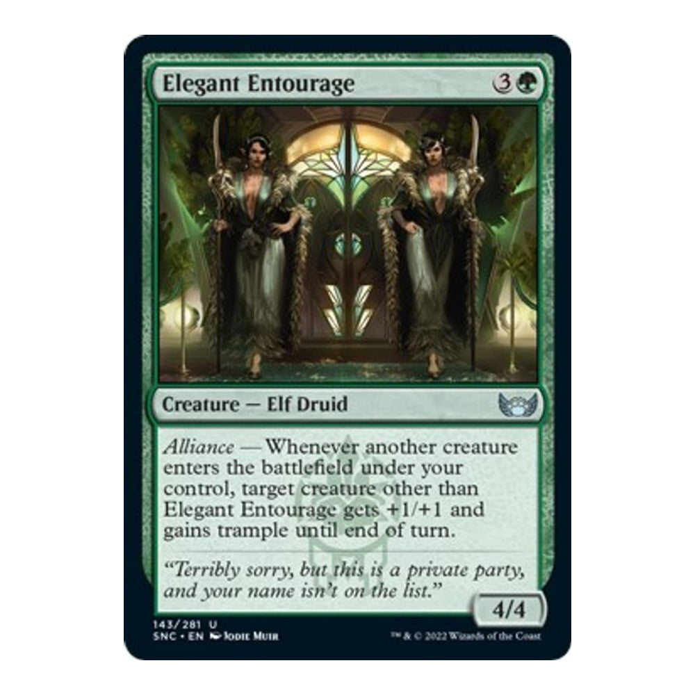Elegant Entourage - Streets of New Capenna () - Near Mint -