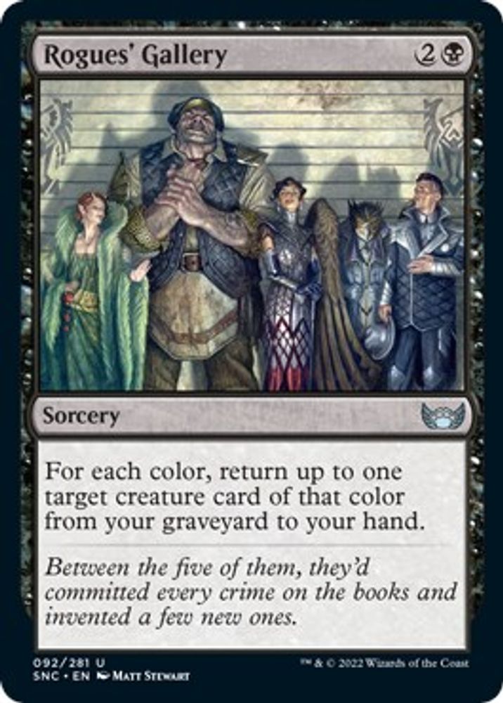 2022 Magic: The Gathering: Streets of New Capenna (SNC) - Rogues Gallery (#92, Uncommon) (, Near Mint)