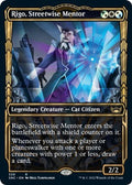2022 Magic: The Gathering: Streets of New Capenna (SNC) - Rigo Streetwise Mentor Showcase (#329, Rare)