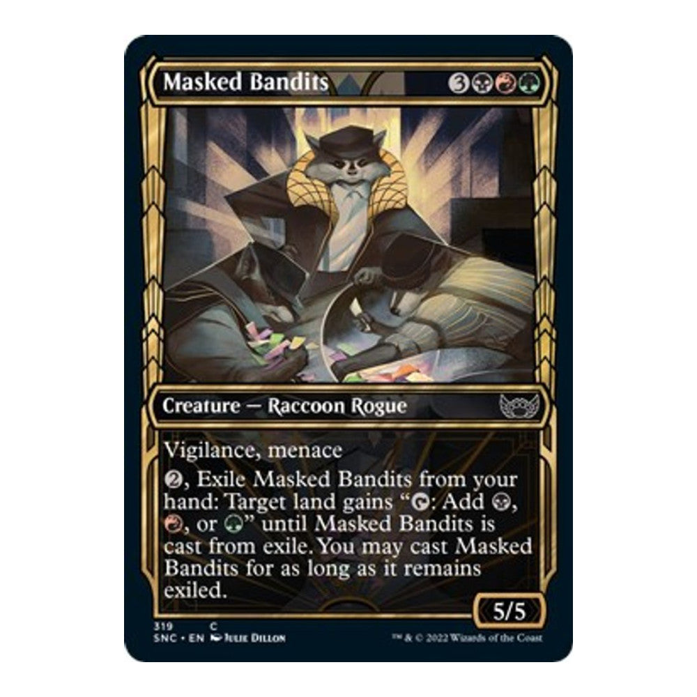 2022 Magic: The Gathering: Streets of New Capenna (SNC) - Masked Bandits Showcase (#319, Common) (, Near Mint)