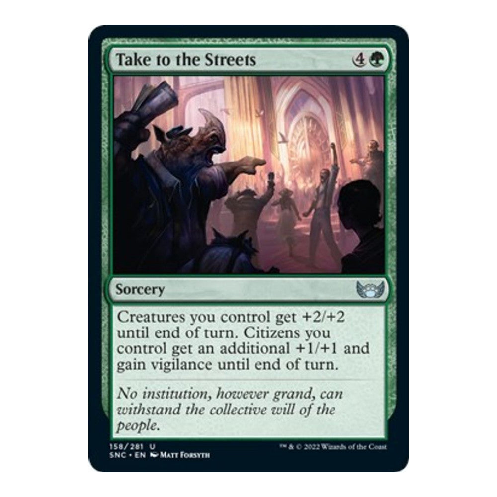 Take to the Streets - Streets of New Capenna () - Near Mint -