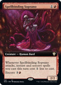2022 Magic: The Gathering: Commander: Streets of New Capenna (NCC) - Spellbinding Soprano Extended Art (#153, Rare) (, Near Mint)