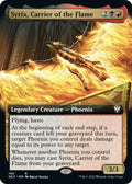 2022 Magic: The Gathering: Commander: Streets of New Capenna (NCC) - Syrix Carrier of the Flame Extended Art (#180, Rare) (, Near Mint)
