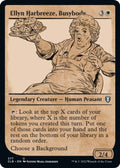 2022 Magic: The Gathering: Commander Legends: Battle for Baldur's Gate (CLB) - Ellyn Harbreeze Busybody Showcase (#377, Uncommon)