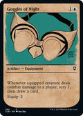 2022 Magic: The Gathering: Commander Legends: Battle for Baldur's Gate (CLB) - Goggles of Night Showcase (#384, Common) (, Near Mint)