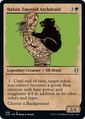 2022 Magic: The Gathering: Commander Legends: Battle for Baldur's Gate (CLB) - Halsin Emerald Archdruid Showcase (#408, Uncommon) (, Near Mint)