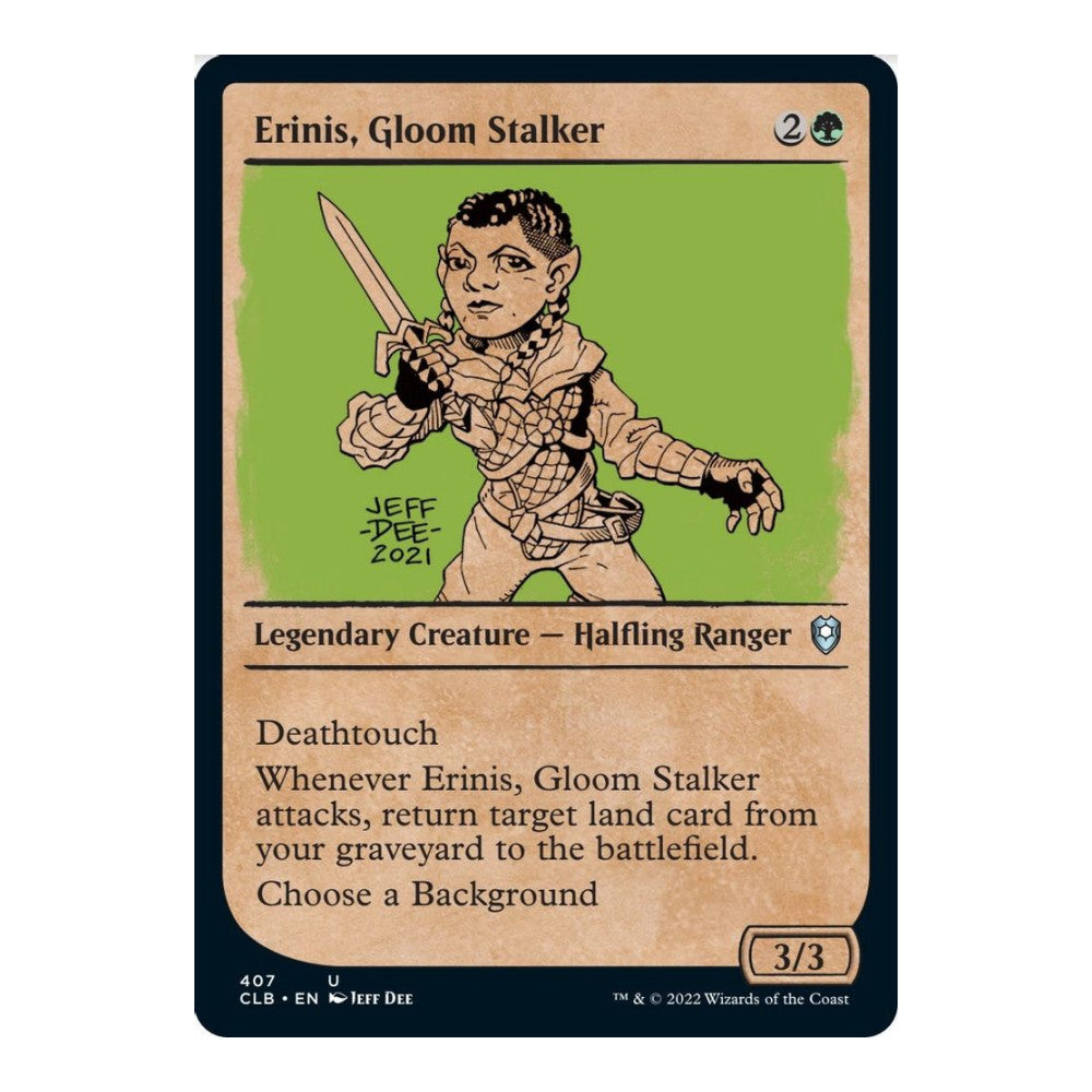 Erinis Gloom Stalker Showcase - Commander Legends: Battle for Baldur's Gate () - Near Mint -