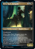 2022 Magic: The Gathering: Commander Legends: Battle for Baldur's Gate (CLB) - Rilsa Rael Kingpin Foil Etched (#550, Uncommon) (Foil, Near Mint)