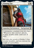 2022 Magic: The Gathering: Commander Legends: Battle for Baldur's Gate (CLB) - Flaming Fist (#18, Common) (, Near Mint)