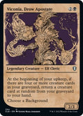 2022 Magic: The Gathering: Commander Legends: Battle for Baldur's Gate (CLB) - Viconia Drow Apostate Showcase (#394, Uncommon) (, Near Mint)