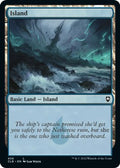 2022 Magic: The Gathering: Commander Legends: Battle for Baldur's Gate (CLB) - Island 458 (#458, Land) (, Near Mint)