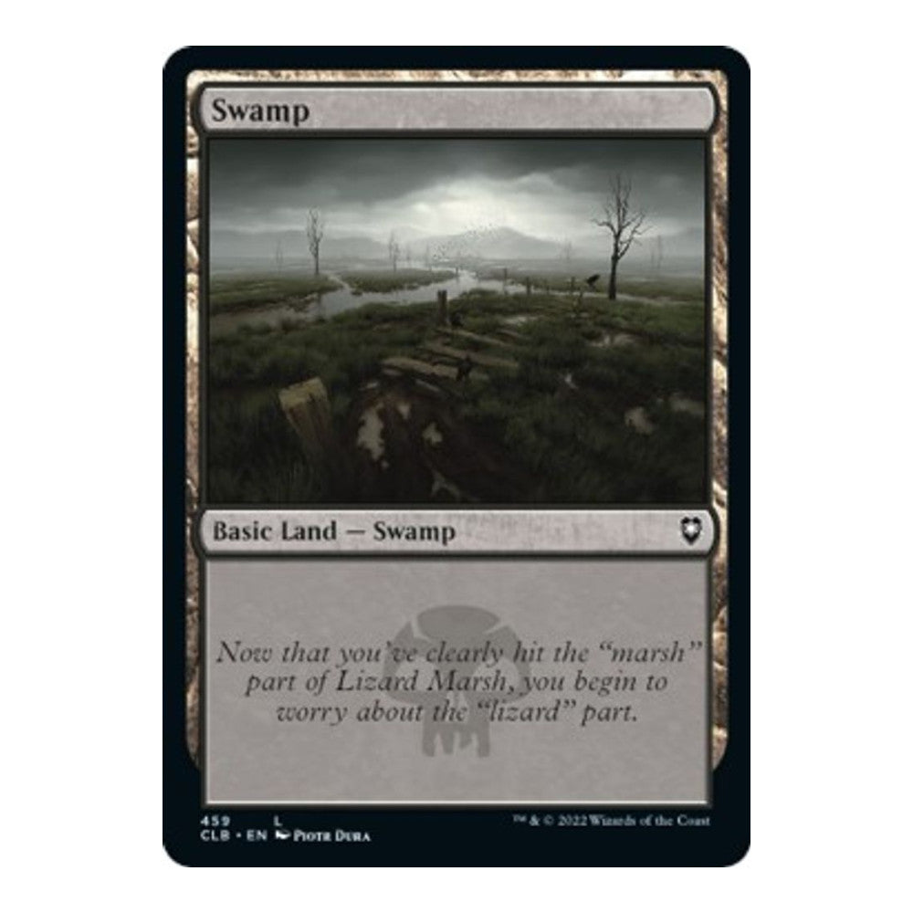 2022 Magic: The Gathering: Commander Legends: Battle for Baldur's Gate (CLB) - Swamp 459 (#459, Land) (, Near Mint)