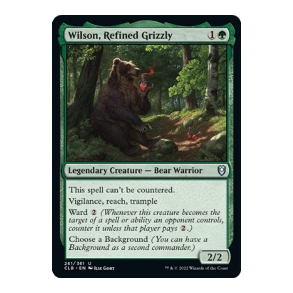 Wilson Refined Grizzly - Commander Legends: Battle for Baldur's Gate () - Near Mint -