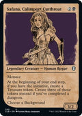2022 Magic: The Gathering: Commander Legends: Battle for Baldur's Gate (CLB) - Safana Calimport Cutthroat Showcase (#390, Uncommon) (, Near Mint)