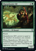 2022 Magic: The Gathering: Commander Legends: Battle for Baldur's Gate (CLB) - Sharpshooter Elf (#253, Uncommon) (, Near Mint)