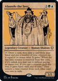 2022 Magic: The Gathering: Commander Legends: Battle for Baldur's Gate (CLB) - Alaundo the Seer Showcase (#412, Rare) (, Near Mint)