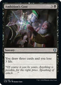 2022 Magic: The Gathering: Commander Legends: Battle for Baldur's Gate (CLB) - Ambitions Cost (#110, Uncommon) (, Near Mint)