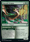 2022 Magic: The Gathering: Commander Legends: Battle for Baldur's Gate (CLB) - Emerald Dragon (#229, Uncommon) (, Near Mint)