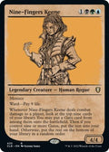 2022 Magic: The Gathering: Commander Legends: Battle for Baldur's Gate (CLB) - Nine Fingers Keene Showcase (#435, Rare) (, Near Mint)