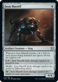 2022 Magic: The Gathering: Commander Legends: Battle for Baldur's Gate (CLB) - Iron Mastiff (#317, Uncommon) (, Near Mint)