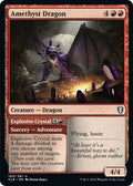 2022 Magic: The Gathering: Commander Legends: Battle for Baldur's Gate (CLB) - Amethyst Dragon (#160, Uncommon) (, Near Mint)