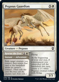 2022 Magic: The Gathering: Commander Legends: Battle for Baldur's Gate (CLB) - Pegasus Guardian (#36, Common) (, Near Mint)