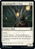 2022 Magic: The Gathering: Commander Legends: Battle for Baldur's Gate (CLB) - Beckoning Will o Wisp (#10, Uncommon)