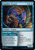 2022 Magic: The Gathering: Commander Legends: Battle for Baldur's Gate (CLB) - Sapphire Dragon (#94, Uncommon) (Foil, Near Mint)