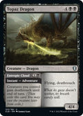 2022 Magic: The Gathering: Commander Legends: Battle for Baldur's Gate (CLB) - Topaz Dragon (#153, Uncommon) (, Near Mint)