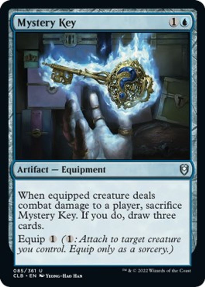 2022 Magic: The Gathering: Commander Legends: Battle for Baldur's Gate (CLB) - Mystery Key (#85, Uncommon) (, Near Mint)