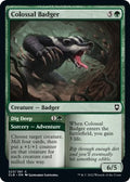 2022 Magic: The Gathering: Commander Legends: Battle for Baldur's Gate (CLB) - Colossal Badger (#223, Common) (, Near Mint)