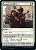 2022 Magic: The Gathering: Commander Legends: Battle for Baldur's Gate (CLB) - Recruitment Drive (#38, Common) (, Near Mint)