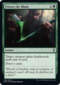 2022 Magic: The Gathering: Commander Legends: Battle for Baldur's Gate (CLB) - Poison the Blade (#248, Common) (, Near Mint)
