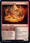 2022 Magic: The Gathering: Commander Legends: Battle for Baldur's Gate (CLB) - Young Red Dragon (#210, Common) (, Near Mint)