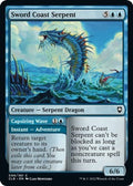 2022 Magic: The Gathering: Commander Legends: Battle for Baldur's Gate (CLB) - Sword Coast Serpent (#99, Common) (, Near Mint)