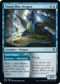 2022 Magic: The Gathering: Commander Legends: Battle for Baldur's Gate (CLB) - Young Blue Dragon (#106, Common) (, Near Mint)