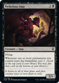 2022 Magic: The Gathering: Commander Legends: Battle for Baldur's Gate (CLB) - Nefarious Imp (#137, Common) (, Near Mint)