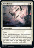 2022 Magic: The Gathering: Commander Legends: Battle for Baldur's Gate (CLB) - Banishment (#8, Uncommon) (, Near Mint)