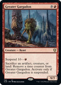 2022 Magic: The Gathering: Commander Legends: Battle for Baldur's Gate (CLB) - Greater Gargadon (#796, Rare) (, Near Mint)