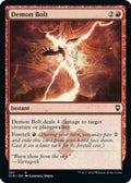 2022 Magic: The Gathering: Commander Legends: Battle for Baldur's Gate (CLB) - Demon Bolt (#787, Common) (, Near Mint)