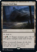2022 Magic: The Gathering: Commander Legends: Battle for Baldur's Gate (CLB) - Kessig Wolf Run (#898, Rare) (, Near Mint)