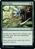 2022 Magic: The Gathering: Commander Legends: Battle for Baldur's Gate (CLB) - Three Visits (#837, Uncommon) (, Near Mint)
