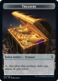 2022 Magic: The Gathering: Commander Legends: Battle for Baldur's Gate (CLB) - Treasure Token (#17, T) (, Near Mint)