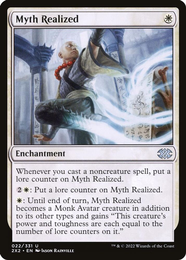 2022 Magic: The Gathering: Double Masters 2022 (2X2) - Myth Realized (#22, Uncommon) (, Near Mint)