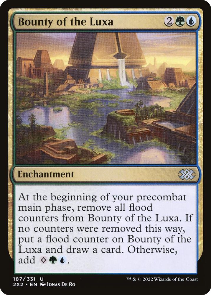 2022 Magic: The Gathering: Double Masters 2022 (2X2) - Bounty of the Luxa (#187, Uncommon) (, Near Mint)
